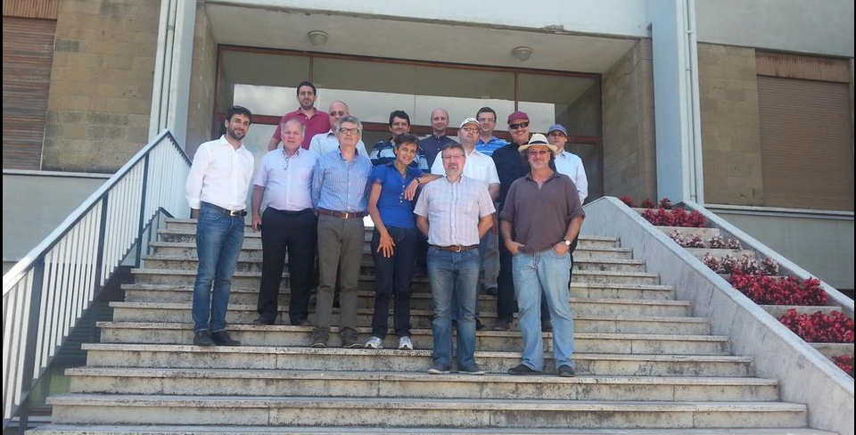 FruitFlyNet's Consortium team photo after the 1st Consortium Meeting